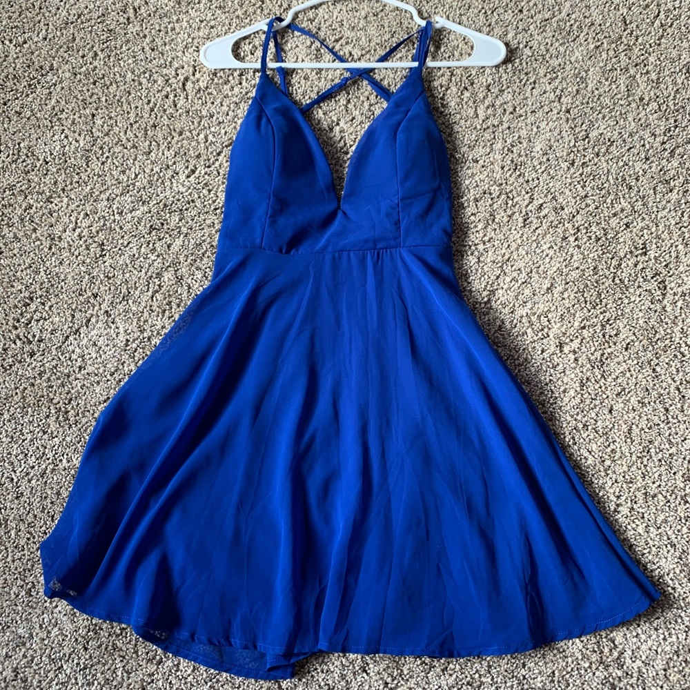 NWT Charlotte Russe Blue dress
